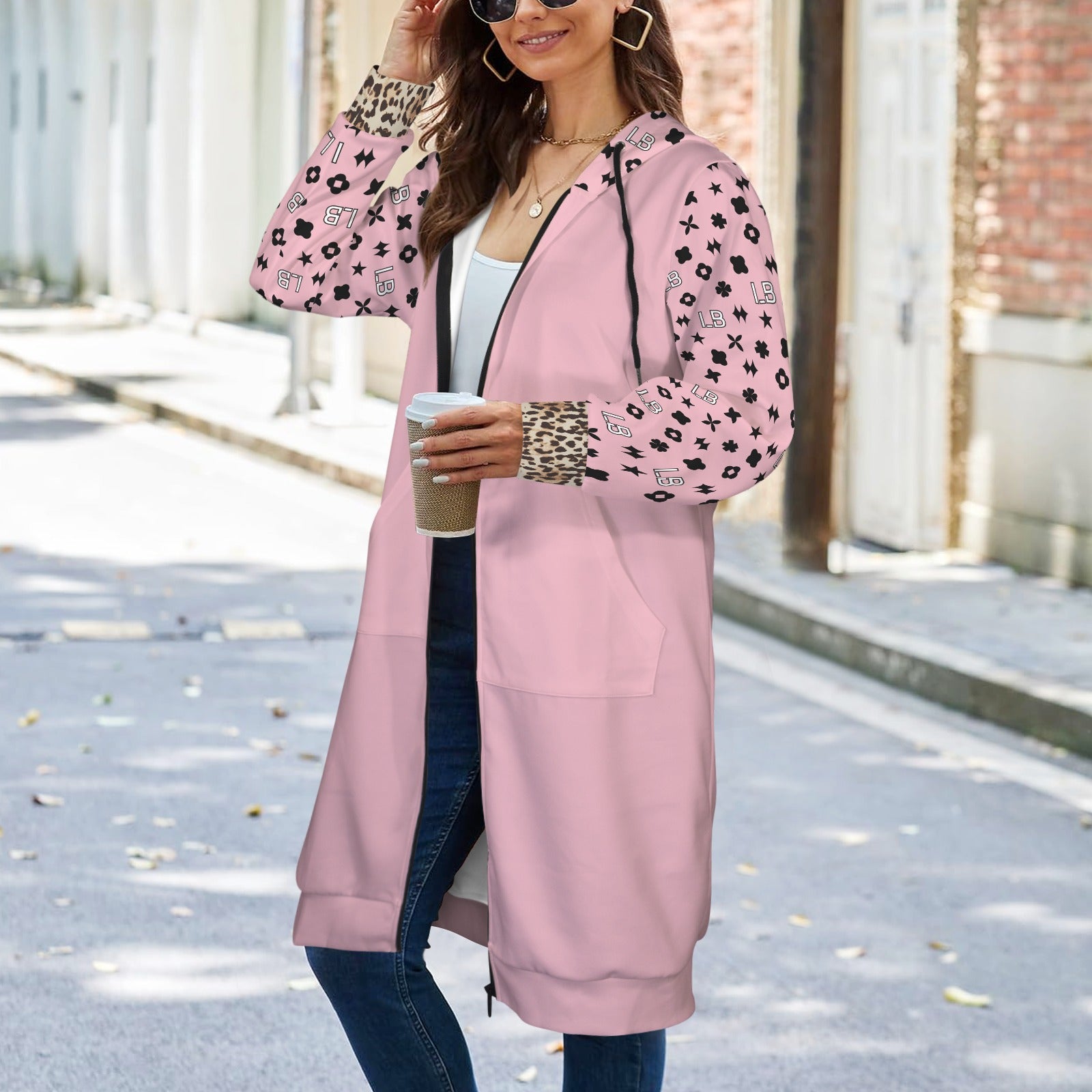 LauBelle - Women's Long Hooded Coat (H72) - LauBelle Brand