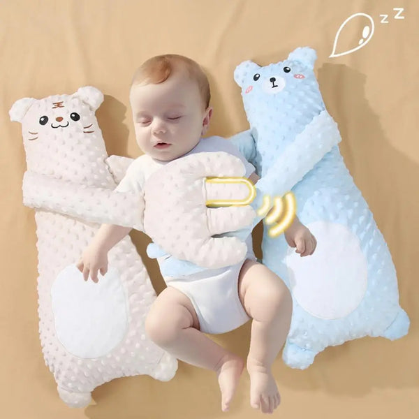 Infant Exhaust Pillow Hand Remote Controlled Soothing For Baby Sleep Cartoon Plush Toddler Comforting Hand - LauBelle