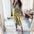 European American Print Shirt Dress with Lace Up Detail - LauBelle Brand