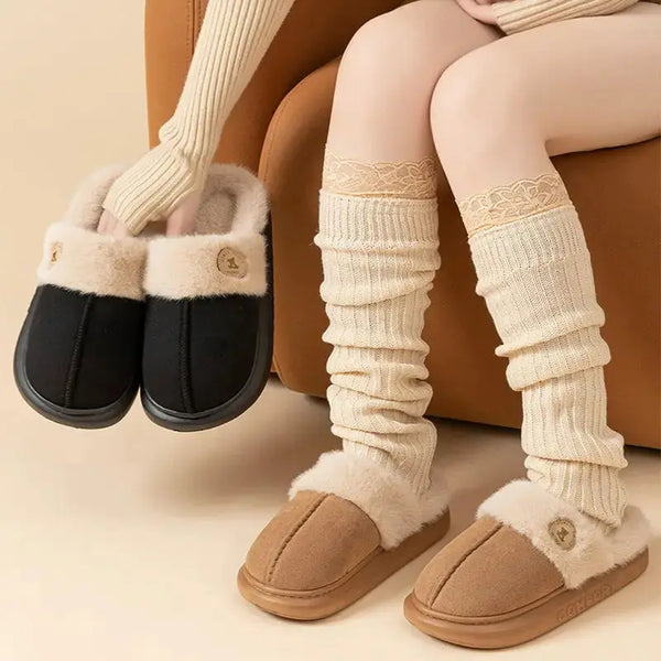 Cozy Fleece Slippers for Warmth and Comfort - LauBelle
