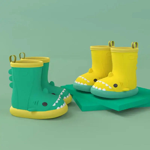 Shark Splash Rain Boots for Kids - LauBelle