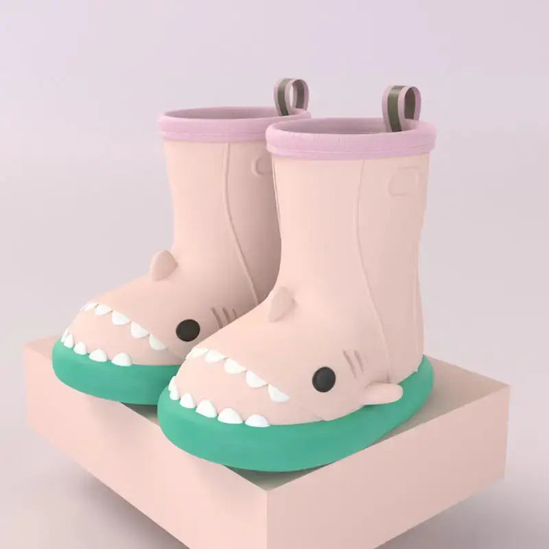 Shark Splash Rain Boots for Kids - LauBelle