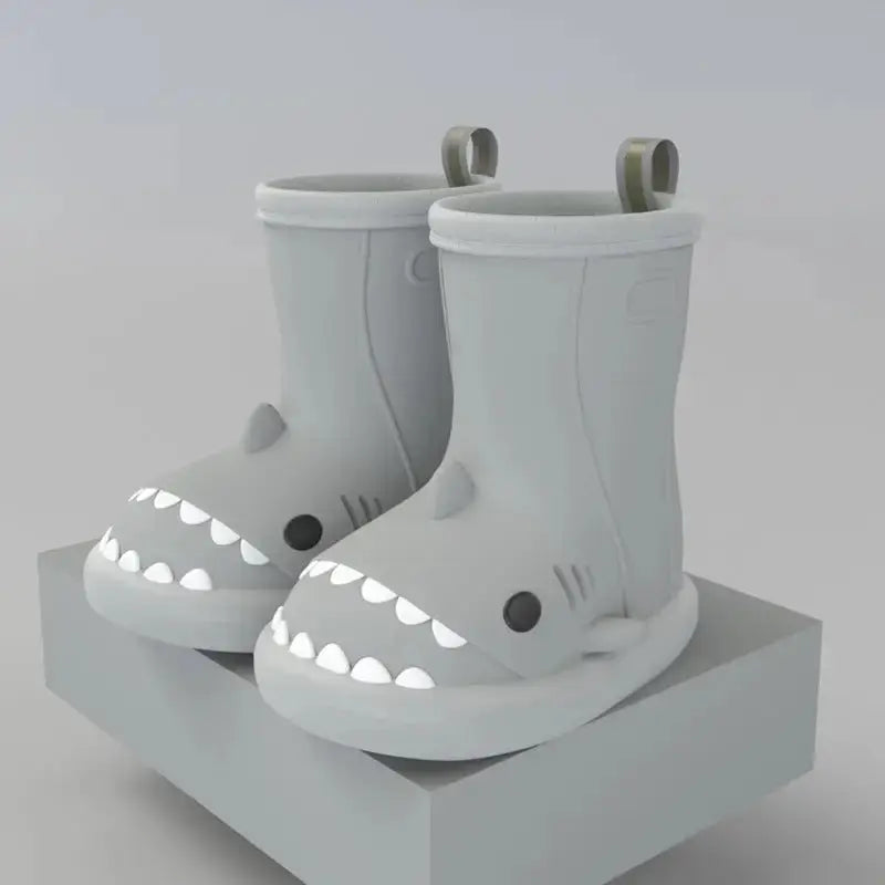 Shark Splash Rain Boots for Kids - LauBelle