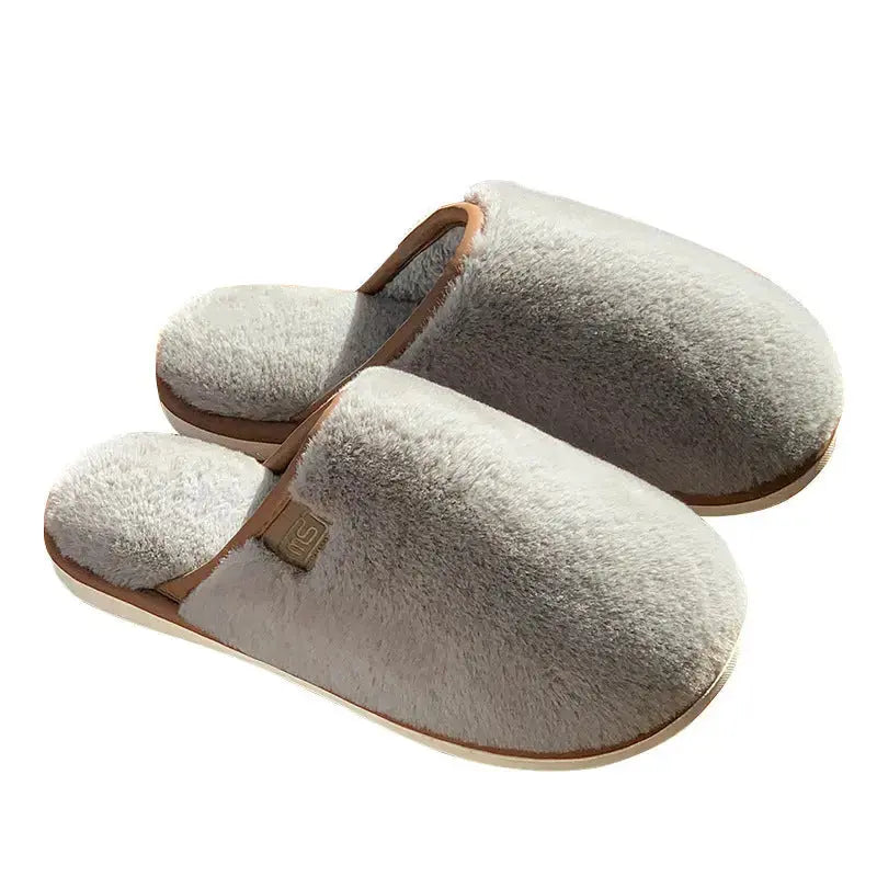 CozyStep Unisex Non Slip Winter Plush Slippers for Men and Women - LauBelle