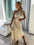RosePetal Asym Pleated Dress - Sexy Evening Glam - LauBelle Brand