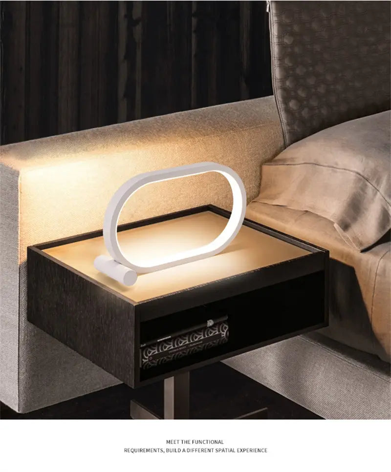 Seiko Iron LED Lamp with Elegant Minimalist Design