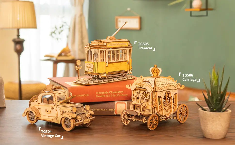 Plywood Package with English Instructions and Accessories No Glue Included