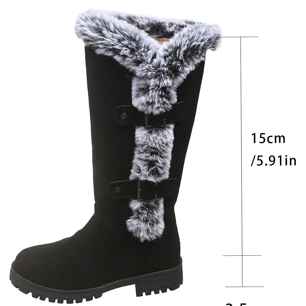 CozyFluff Women's Winter Velvet Snow Boots - LauBelle