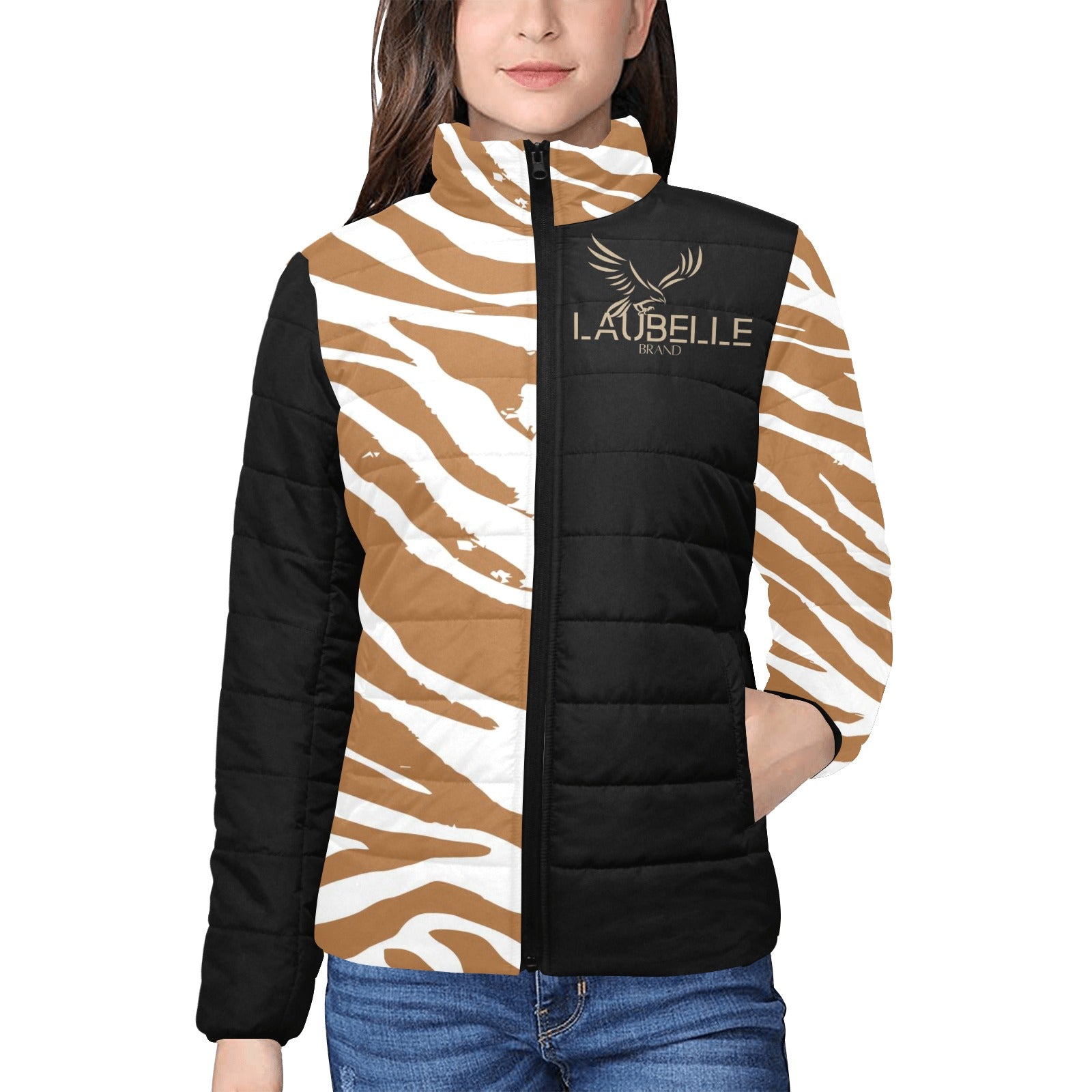 Women's stand collar padded jacket(H41) - LauBelle Brand