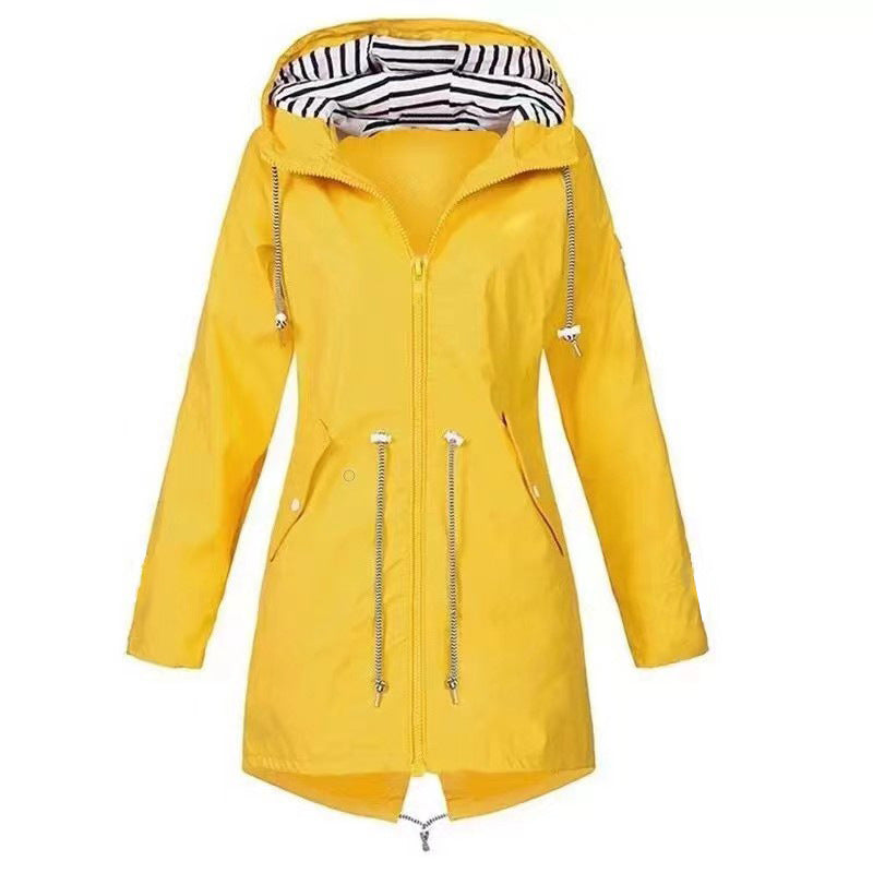 RainGuard Women's Lightweight Trench Jacket - LauBelle Brand