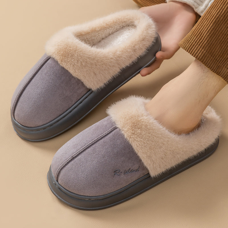 CuddlePaws: Unisex Cozy Cotton Indoor Slippers - LauBelle Brand