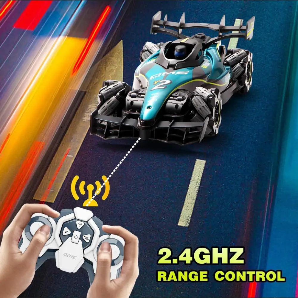 4DRC RC Car with 2.4GHz Radio System Fully Assembled Blue 5