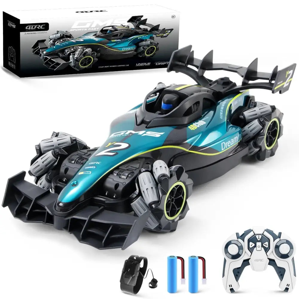 4DRC RC Car with 2.4GHz Radio System Fully Assembled Blue 5