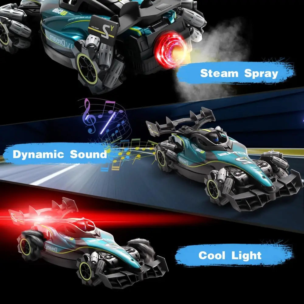 4DRC RC Car with 2.4GHz Radio System Fully Assembled Blue 5