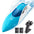4DRC S4 High Speed RC Boat with 2.4 GHz Remote for Adults and Kids Blue 5