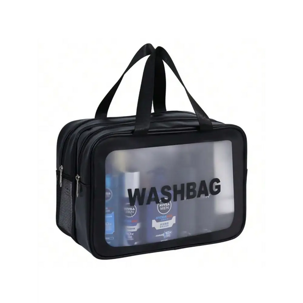 Matte Double Layered Washing and Stimulating Bag Set Large and Medium - LauBelle