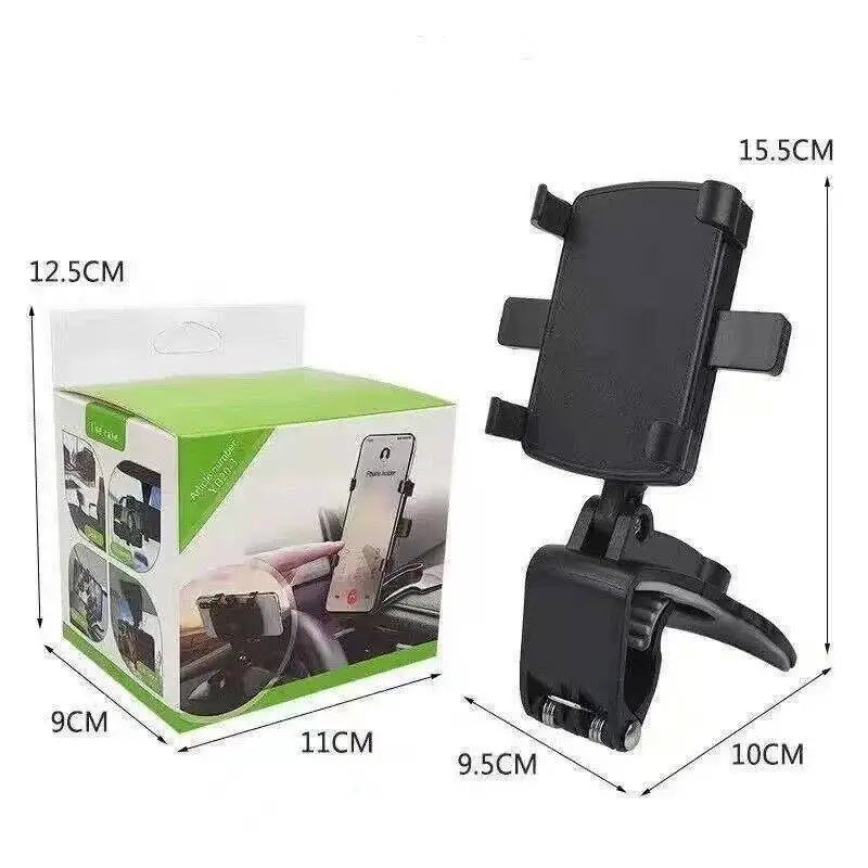 Mobile Phone Holder for Car Dashboard with 360 Degree Rotation - LauBelle