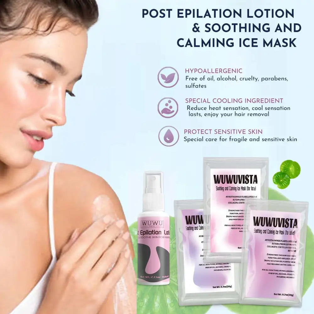 WUWUVISTA Gentle Home Waxing Kit for Effective Hair Removal - LauBelle Brand