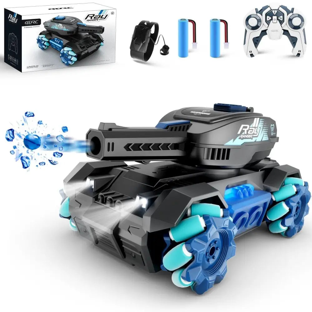 4DRC Y1 RC Tank Shooting Gesture Sensing Rc Stunt Car With Light Music - LauBelle Brand