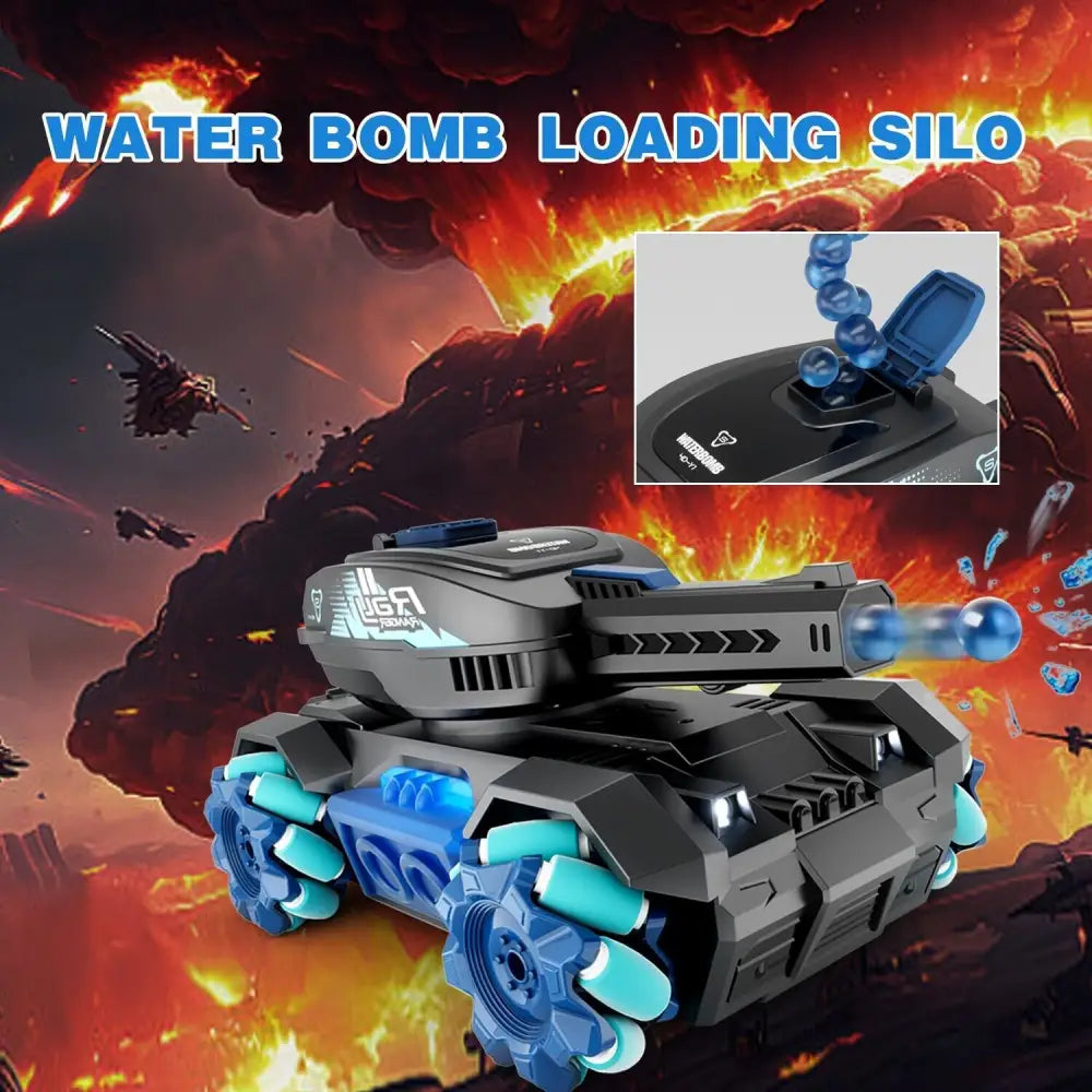 4DRC Y1 RC Tank Shooting Gesture Sensing Rc Stunt Car With Light Music - LauBelle