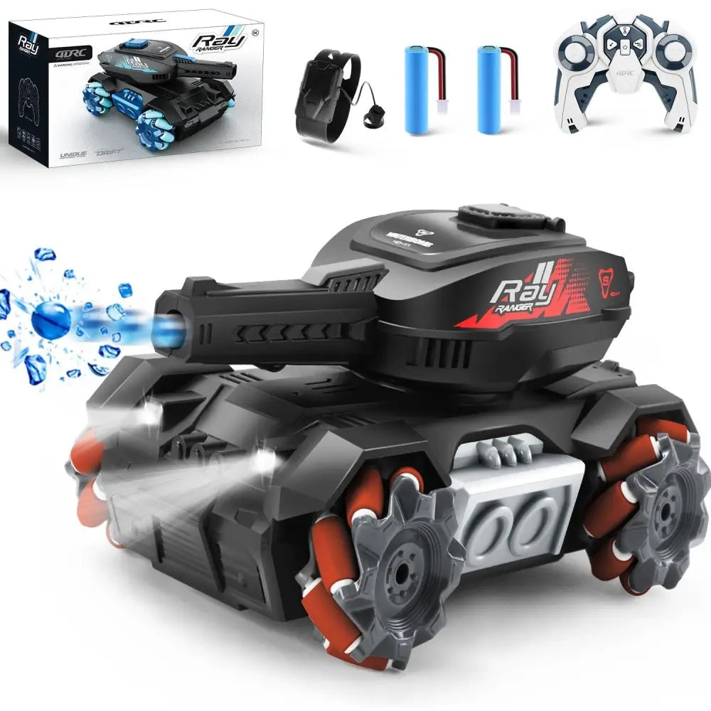 4DRC Y1 RC Tank Shooting Gesture Sensing Rc Stunt Car With Light Music - LauBelle