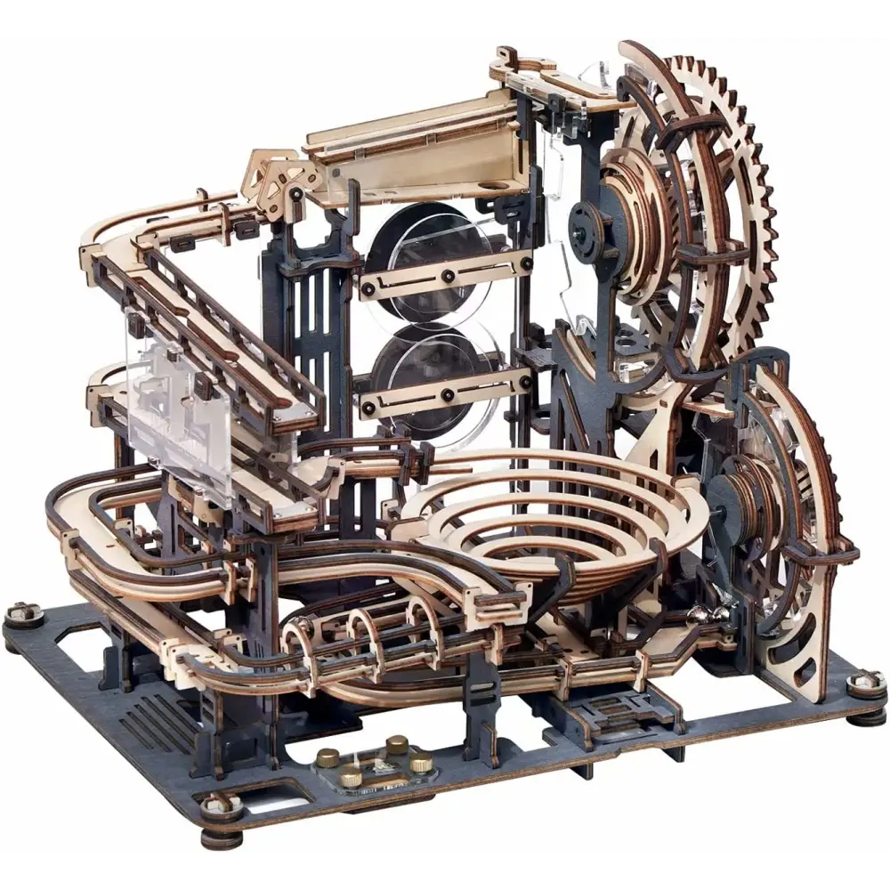 Robotime ROKR Marble Night City 3D Wooden Puzzle Games Assembly - LauBelle