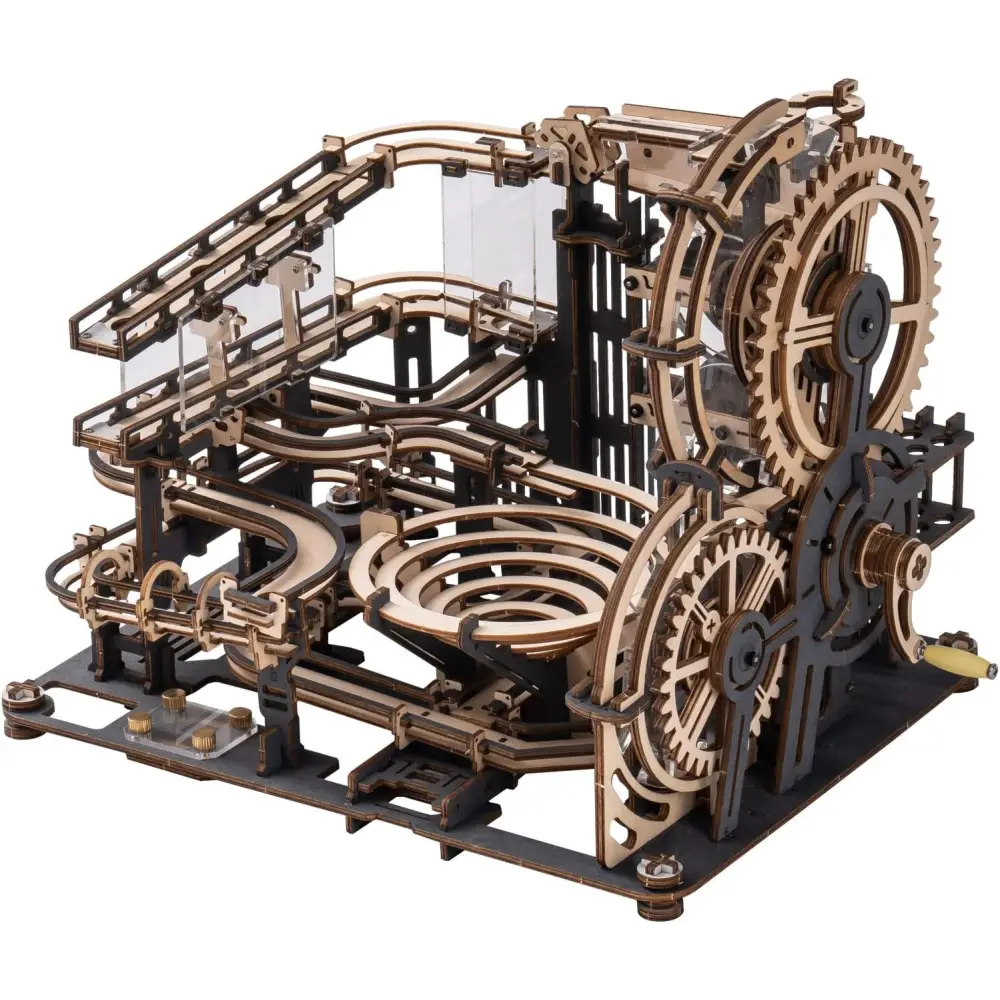 Robotime ROKR Marble Night City 3D Wooden Puzzle Games Assembly - LauBelle
