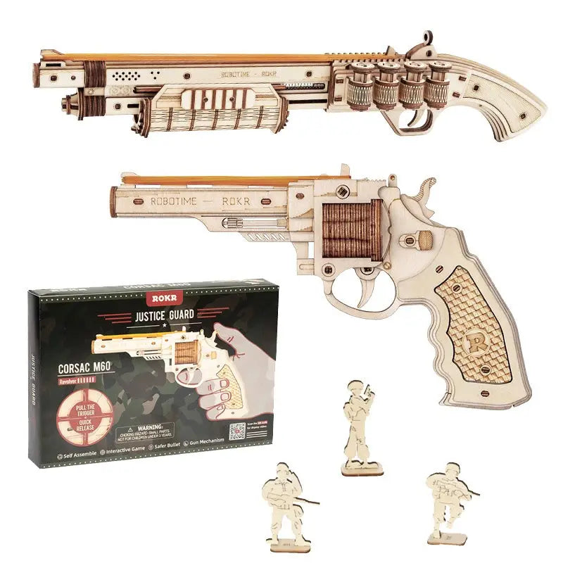 Robotime Gun Blocks 3D Puzzle Model Buliding Kit - LauBelle Brand