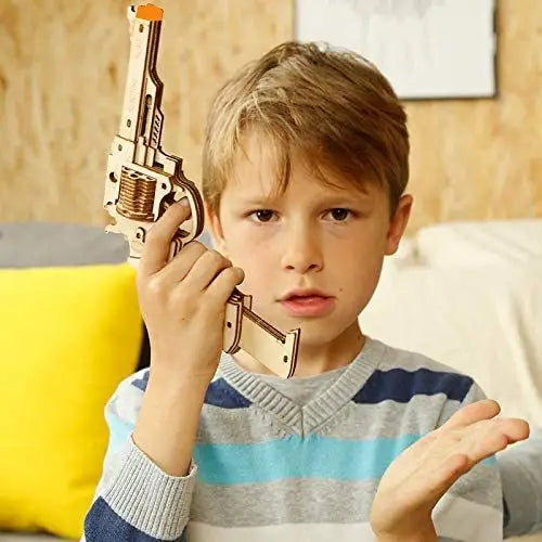 Robotime Gun Blocks 3D Puzzle Model Buliding Kit - LauBelle Brand