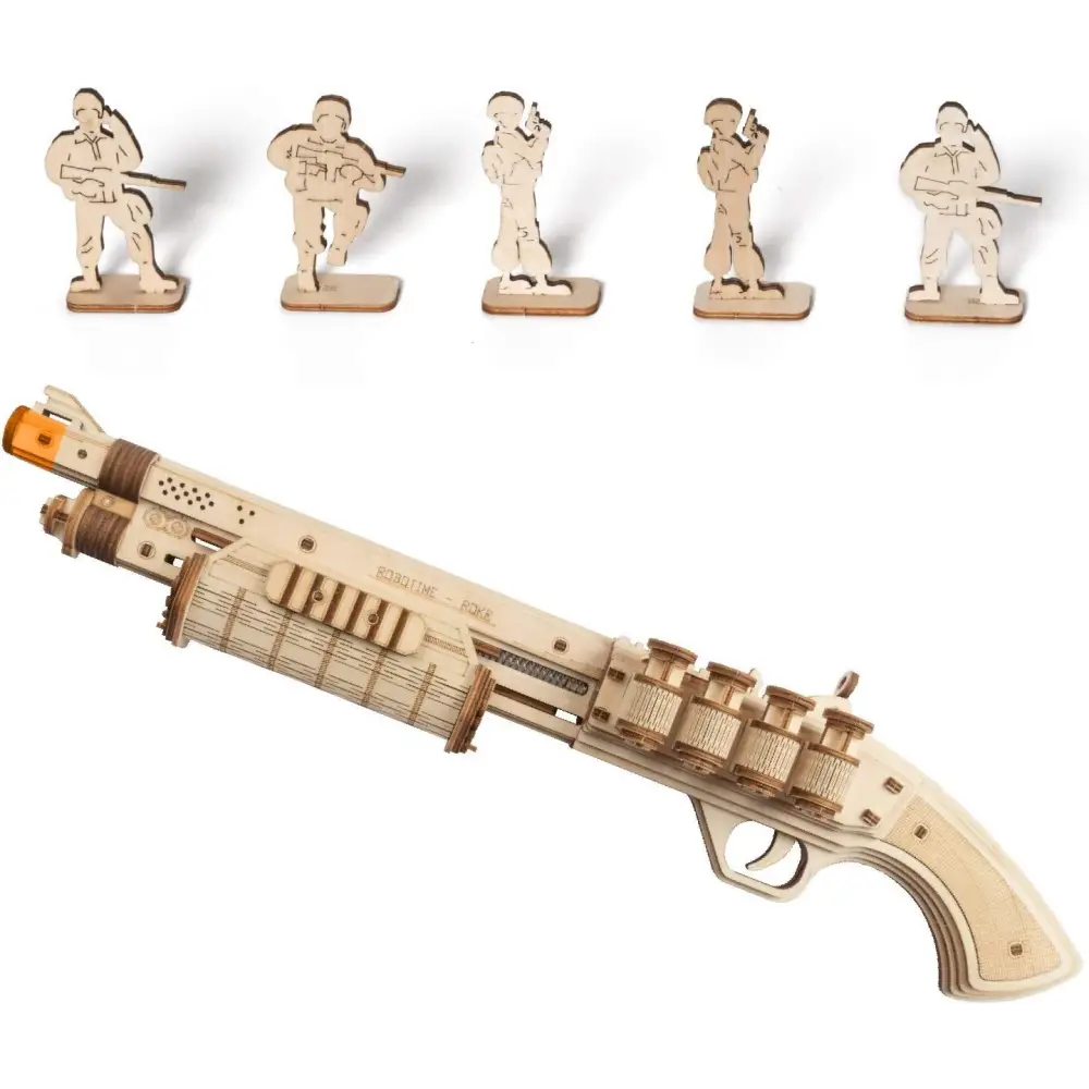Robotime Gun Blocks 3D Puzzle Model Buliding Kit - LauBelle Brand