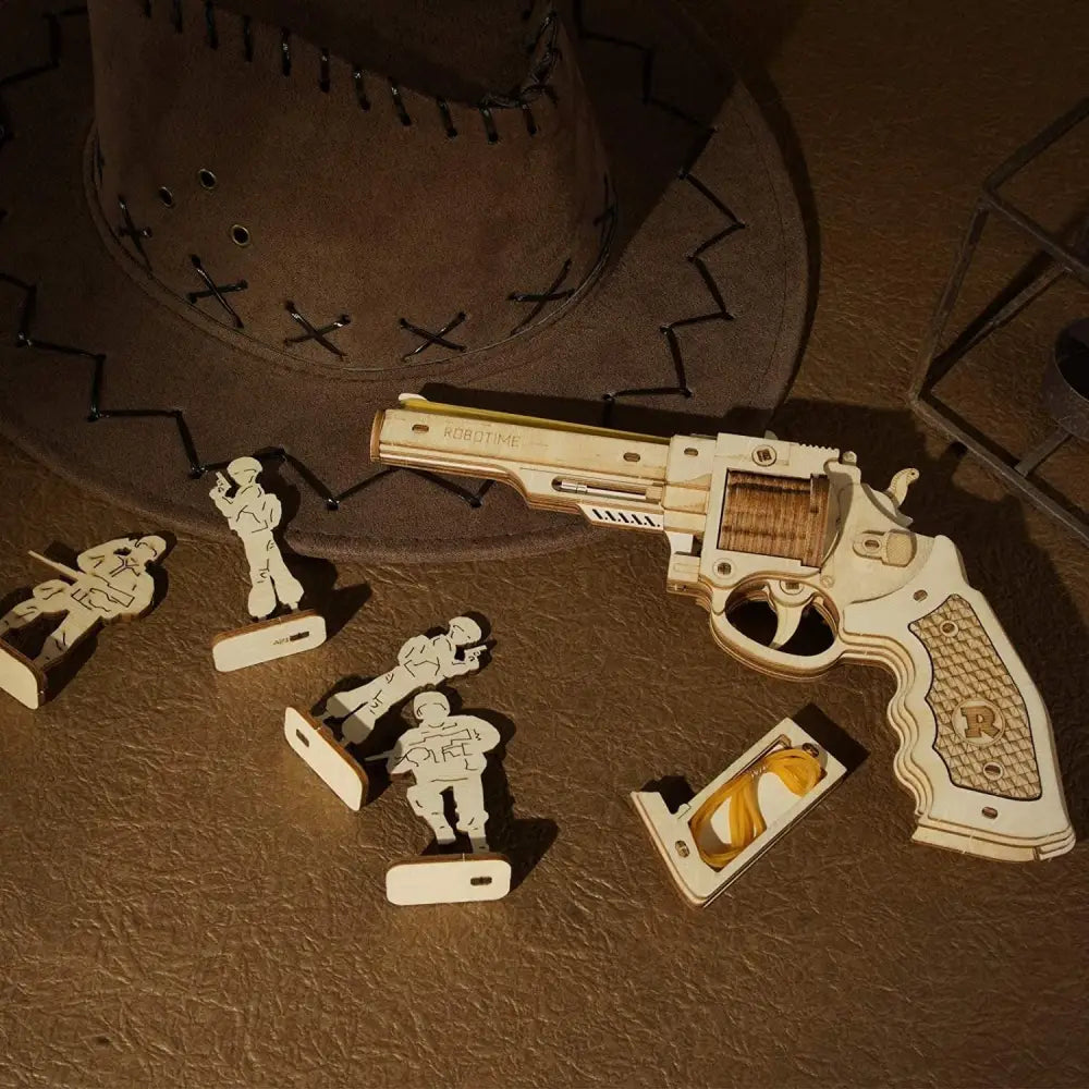 Robotime Gun Blocks 3D Puzzle Model Buliding Kit - LauBelle Brand