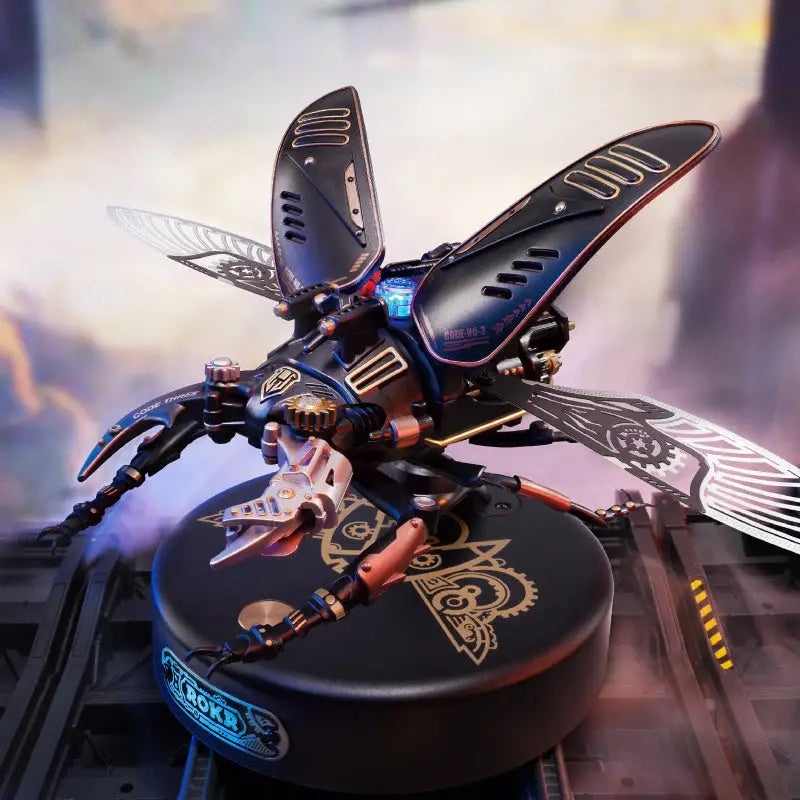 Robotime Rokr Stag Beetle Metal 3D Puzzles Games Punk Style Gift For Birthday Easy Assembly Mechanical Design DIY Toys - LauBelle Brand