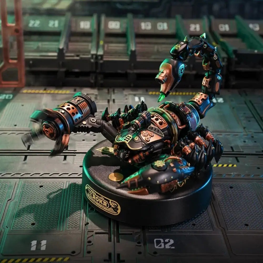 ROKR Battlefield Scorpion 3D Puzzle Steampunk Building - LauBelle Brand
