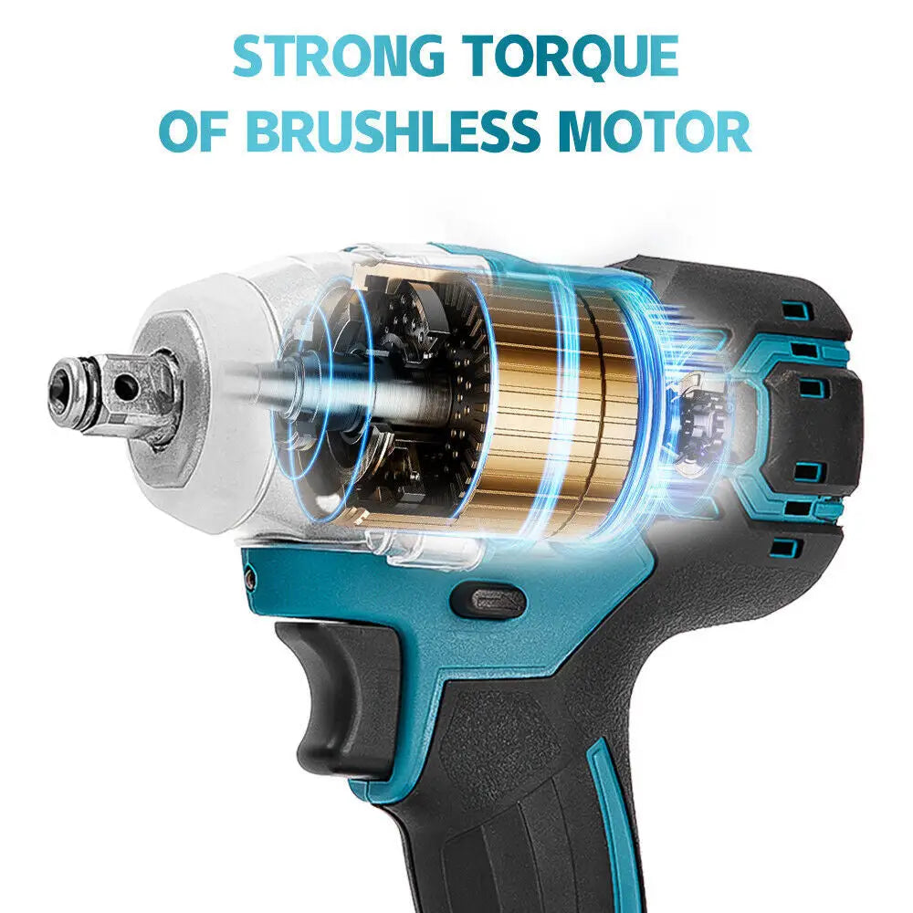 520Nm 21V Cordless Impact Screwdriver – 6.0Ah Battery Included - LauBelle Brand