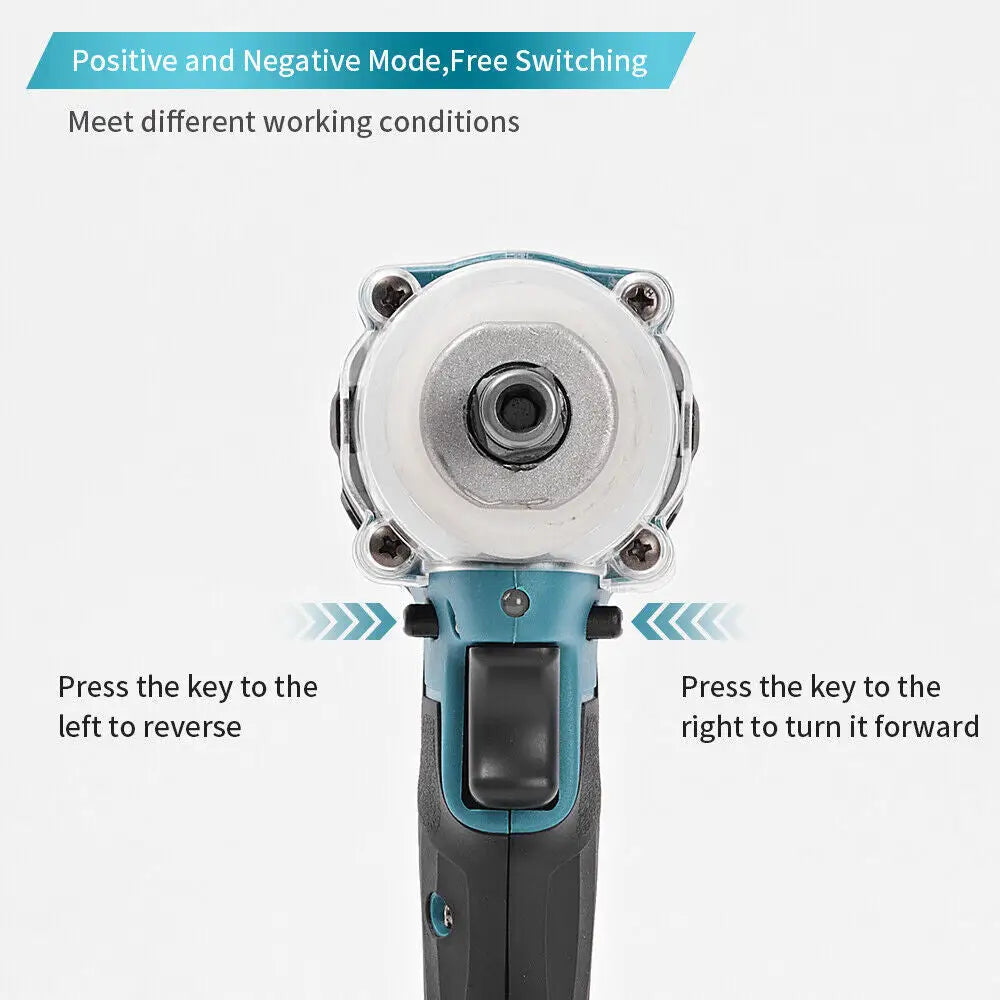 520Nm 21V Cordless Impact Screwdriver – 6.0Ah Battery Included - LauBelle Brand
