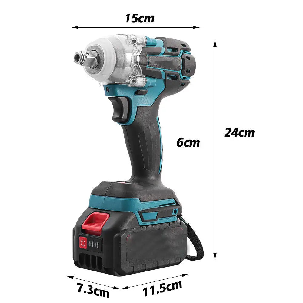 520Nm 21V Cordless Impact Screwdriver – 6.0Ah Battery Included - LauBelle