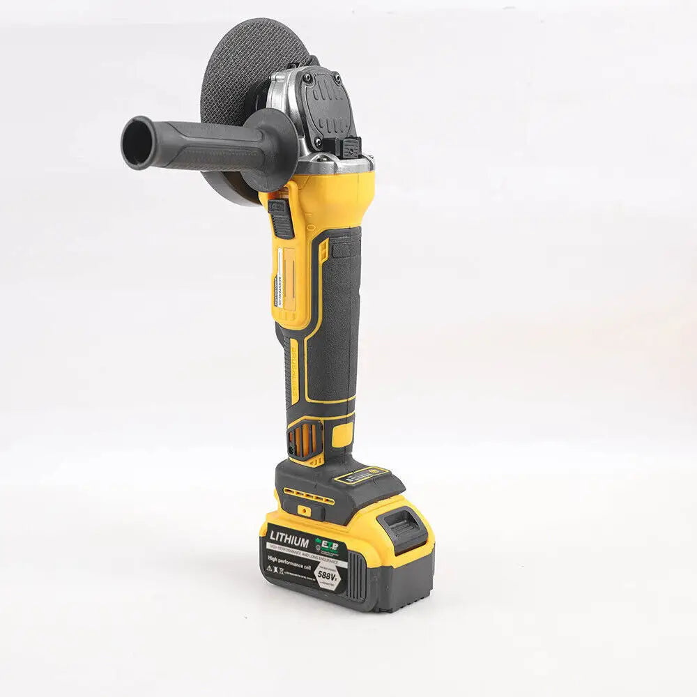 21V 125mm Cordless Angle Grinder – Cutting & Grinding Tool with 2 Batteries - LauBelle Brand