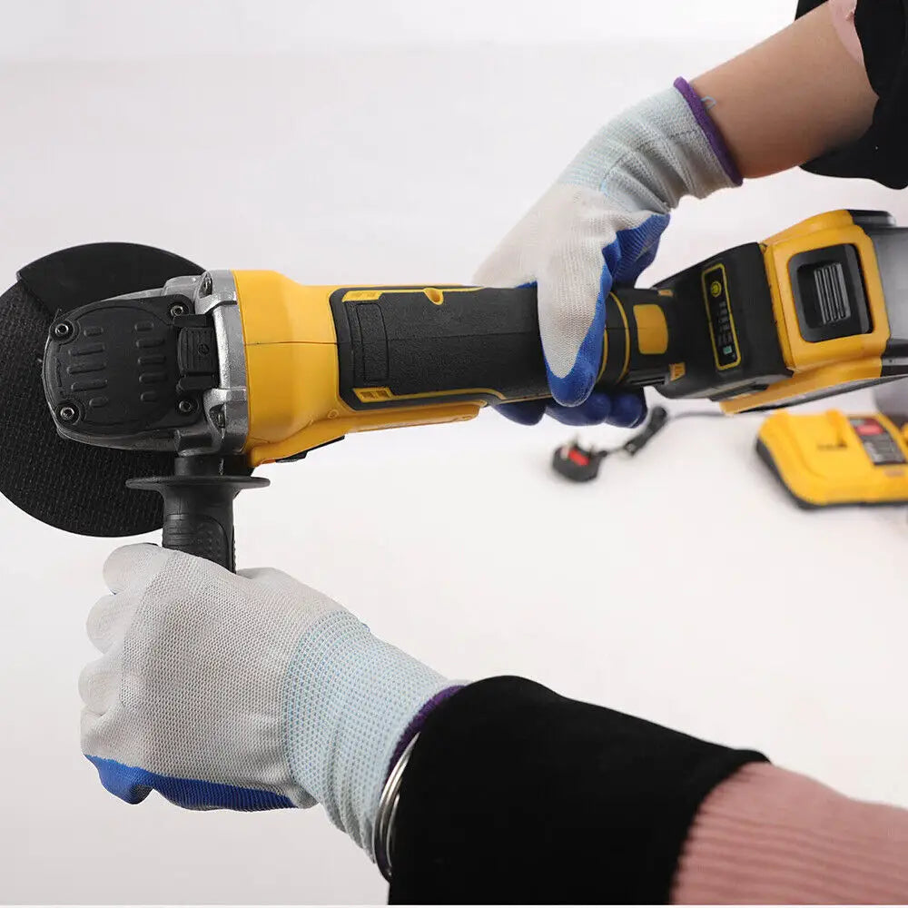 21V 125mm Cordless Angle Grinder – Cutting & Grinding Tool with 2 Batteries - LauBelle Brand