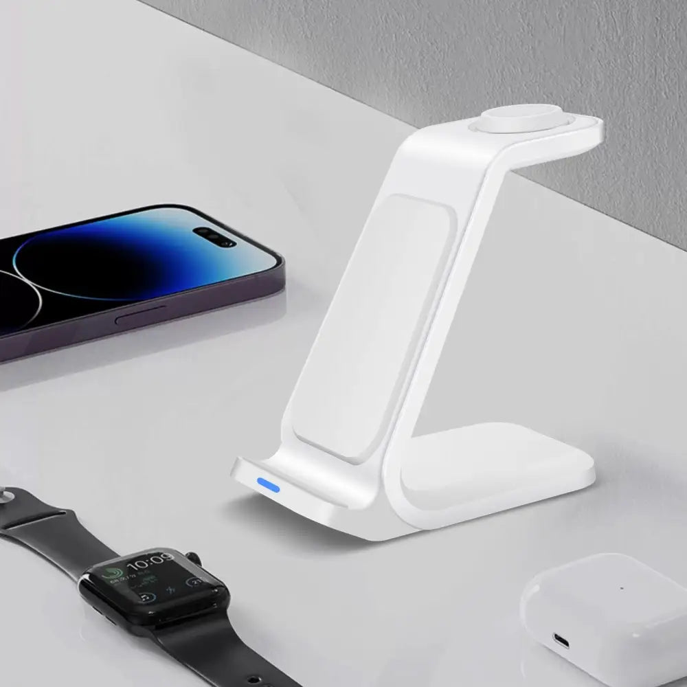 Three In One Wireless Charger Bracket Base for Multiple Devices - LauBelle