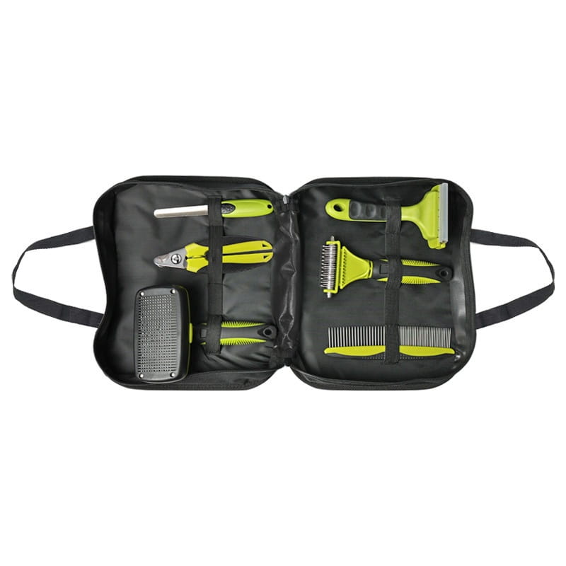 Plastic Dog Accessory Sets in Multiple Colors and Sizes