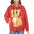 LauBelle - Women's Fleece Full-Zip Hoodie - Red - LauBelle Brand