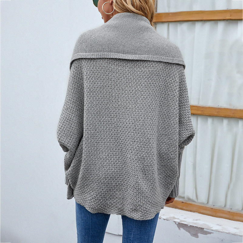 CozyLuxe Batwing Knit Cardigan - Women's Fall Fashion - LauBelle Brand