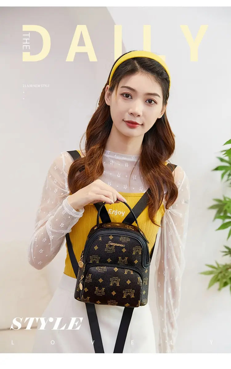 Medium PU Business Travel Bag with Three-Dimensional Pocket