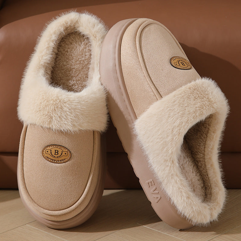 CozySuede Women’s Indoor Plush Winter House Slippers - LauBelle Brand