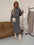 Chic Winter Duo: Turtleneck Sweater & Long Dress Set - LauBelle Brand