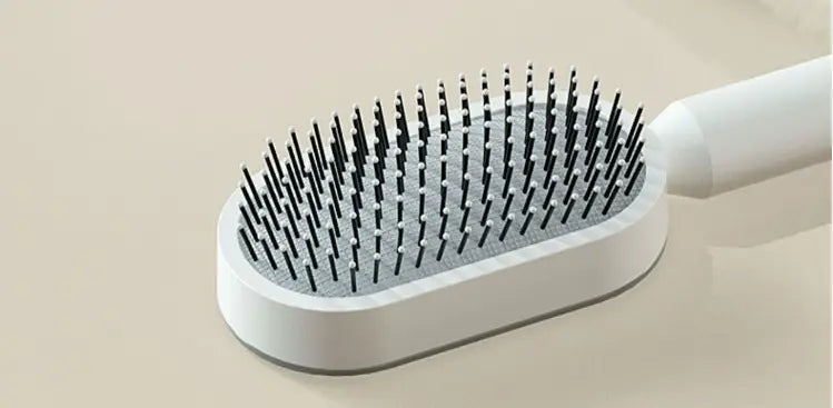 Self Cleaning Hairbrush with 3D Air Cushion for Healthy Hair
