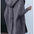 Chic Bat Sleeve Oversized Hooded Cardigan Sweater - LauBelle Brand