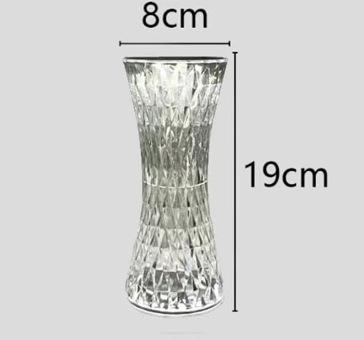 Diamond Style RGB16 Color Touch Night Light with Remote Control