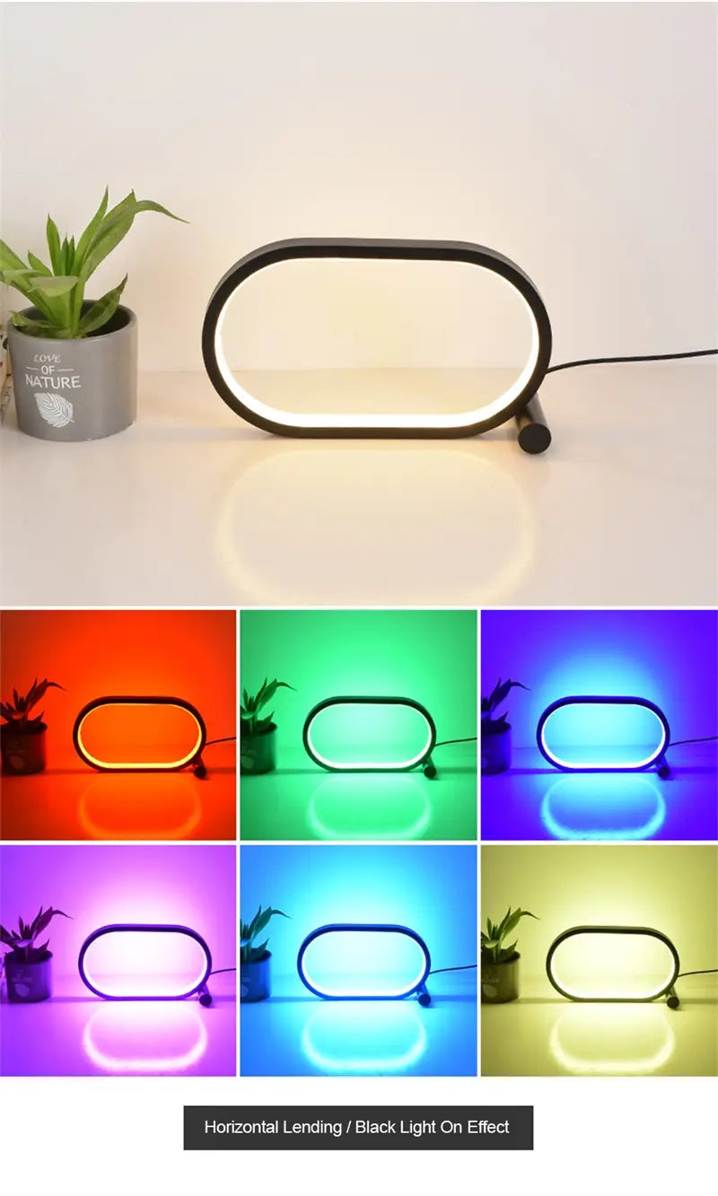 Seiko Iron LED Lamp with Elegant Minimalist Design