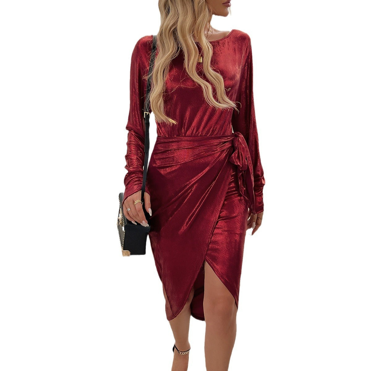 Women's Sheath Long Sleeve Dress - LauBelle